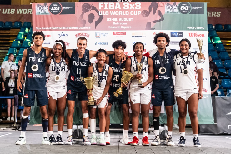 France and USA win gold at Under-18 3x3 World Cup