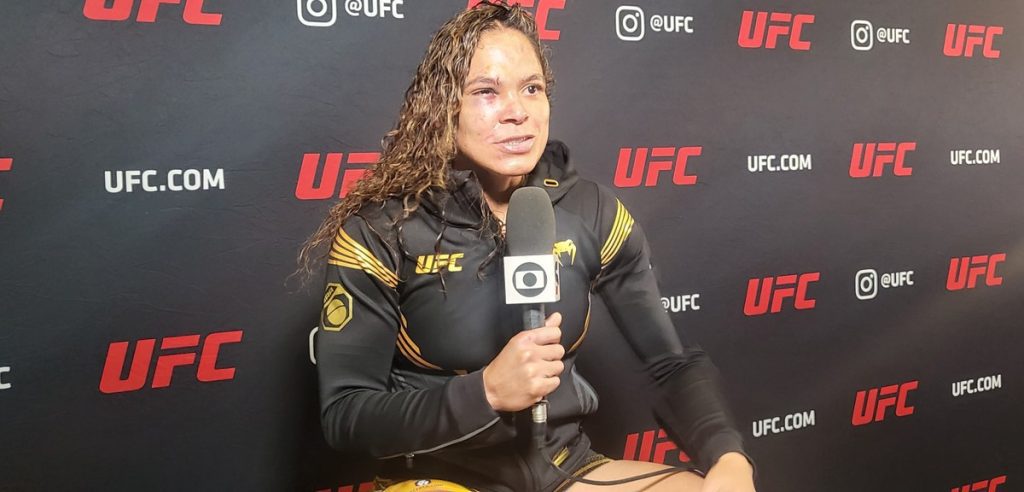 Amanda Nunes reappears with black eyes and comments on the victory over Peña |  fighting