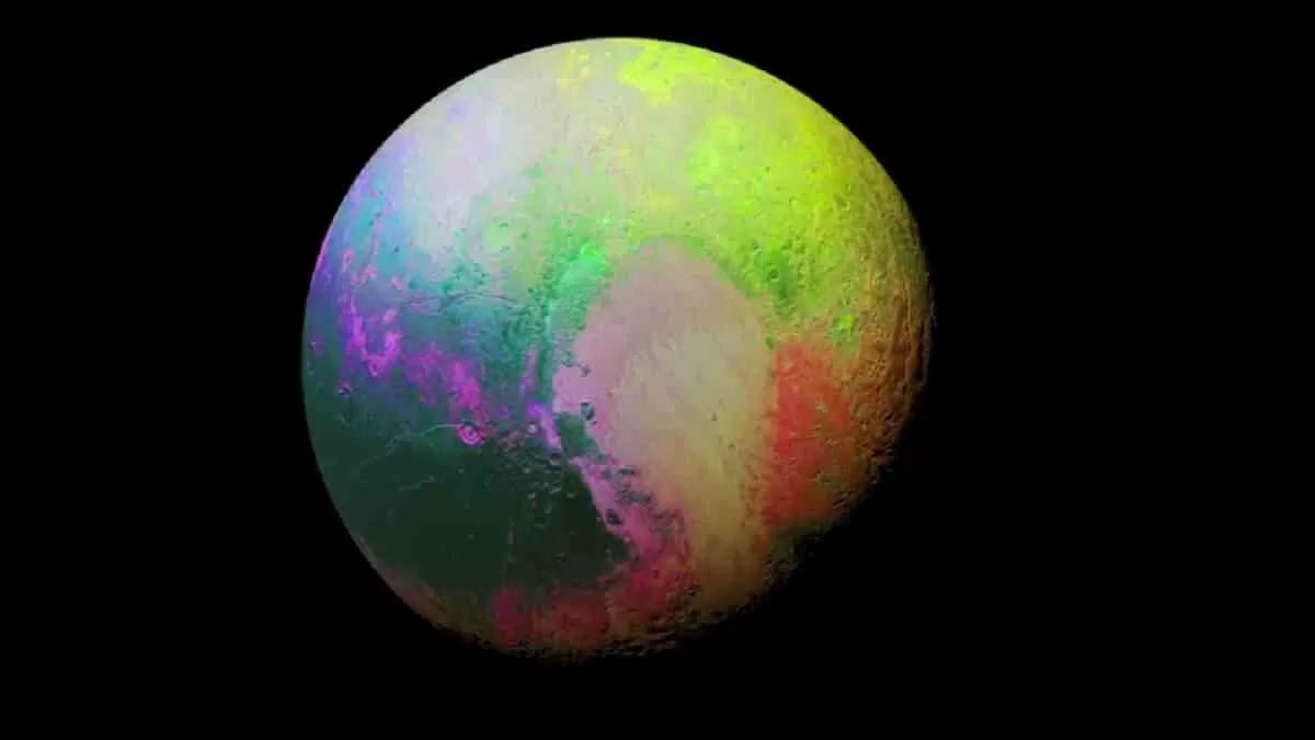 Colored Pluto.