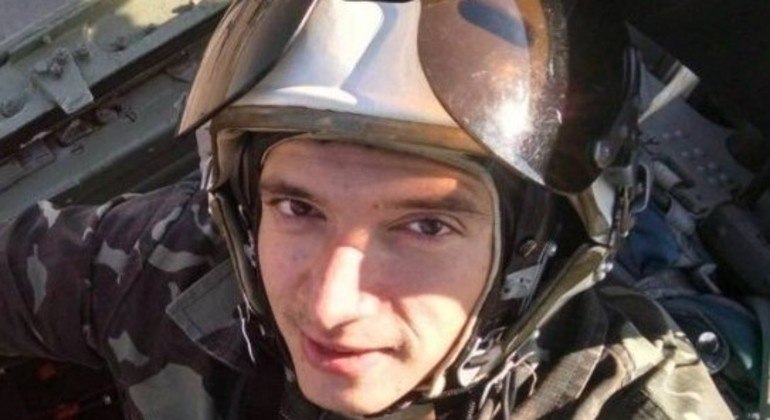 Anton Lystopad perdeu a vida em combate contra forças russas