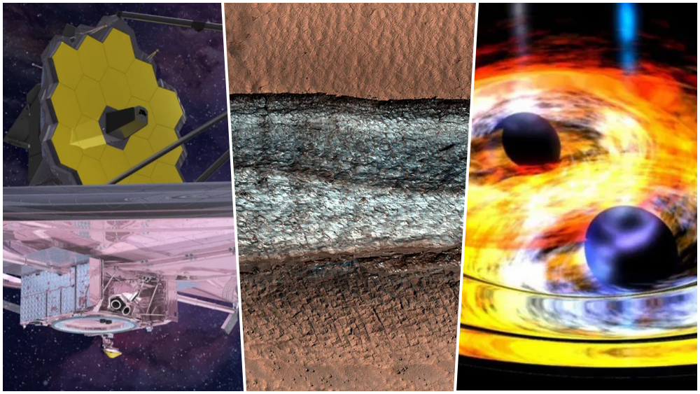 The sky is not the limit!  |  JWST notes, ice on Mars, black holes and +!