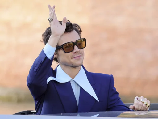 Harry Styles has been traveling back and forth between the US and Italy to promote the film