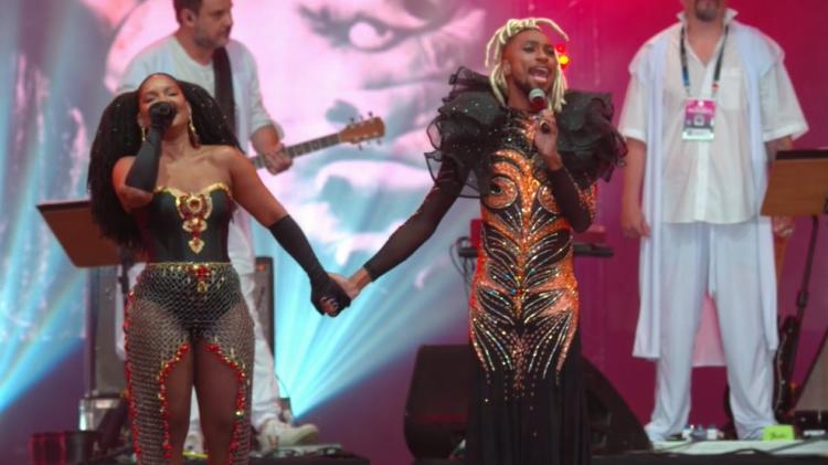 Tribute to Elza Soares at Rock in Rio 2022 - Clone / Multishow - Clone / Multishow