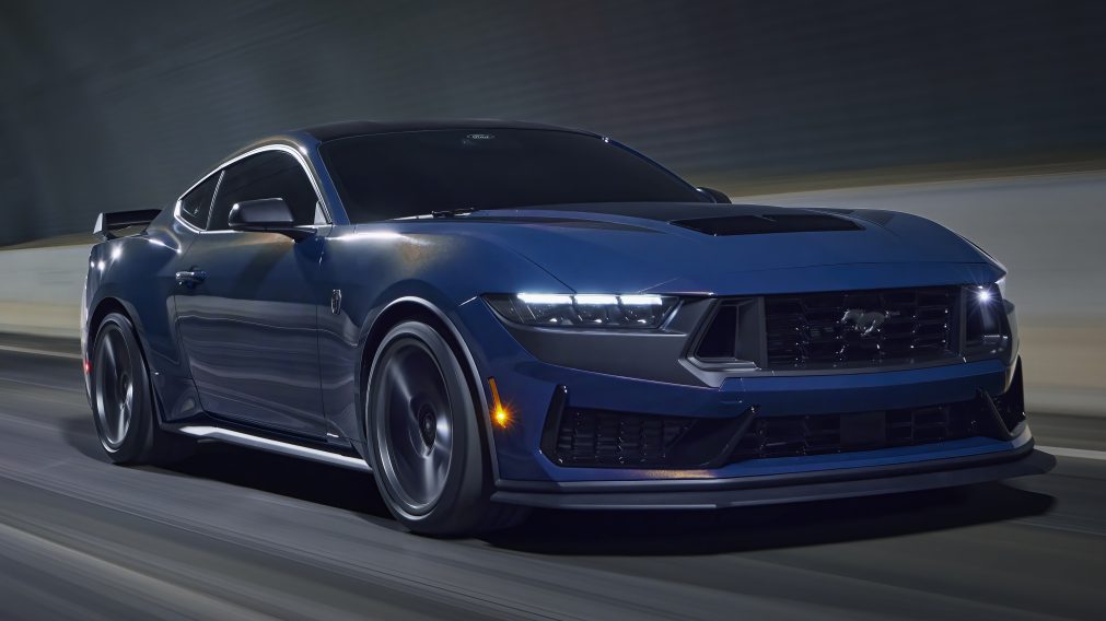 The Mustang Dark Horse has the most powerful 5.0 V8 engine in history and a manual transmission