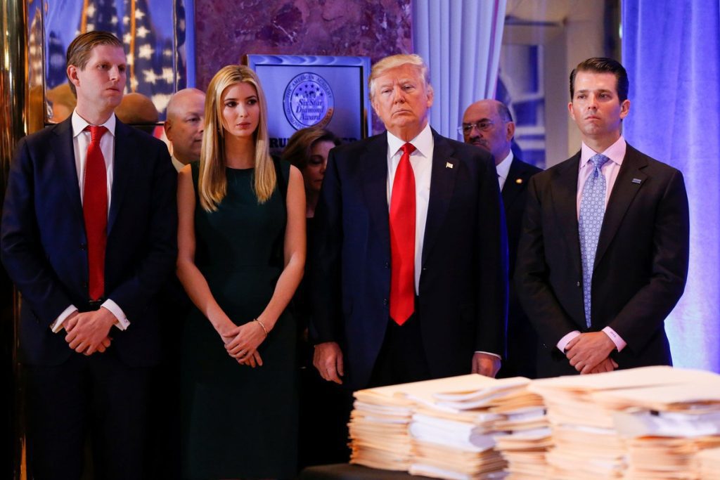 New York attorney general sued Donald Trump and his three children for fraud |  Globalism