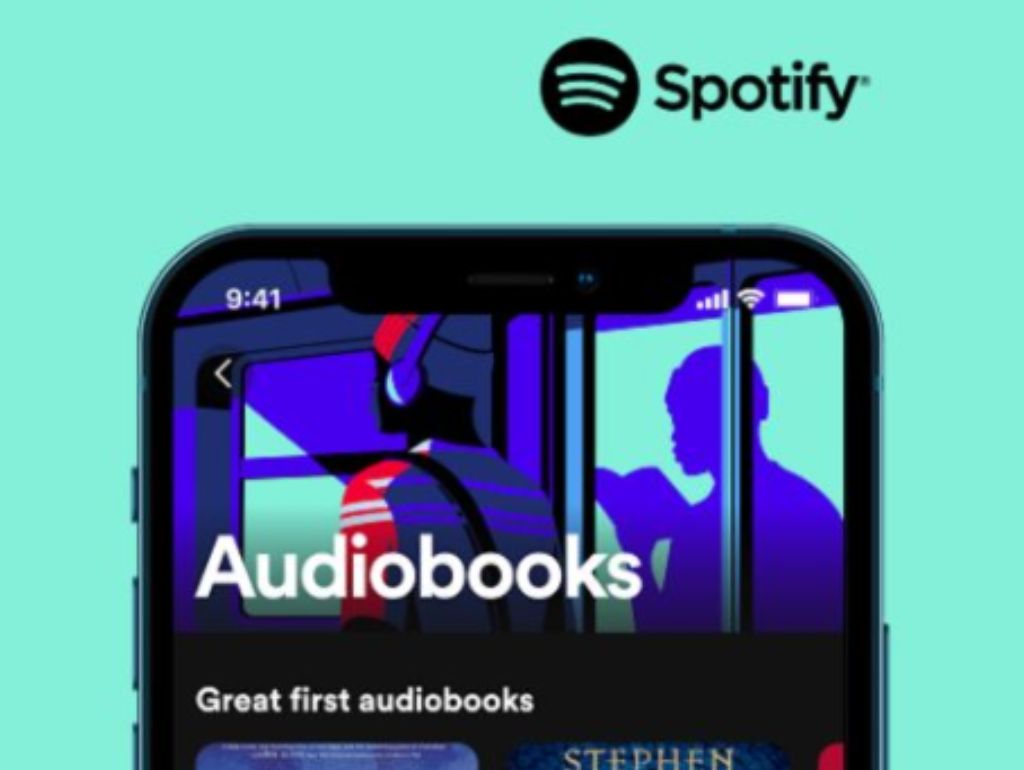 Spotify lança audiobooks no seu catálogo nos EUA