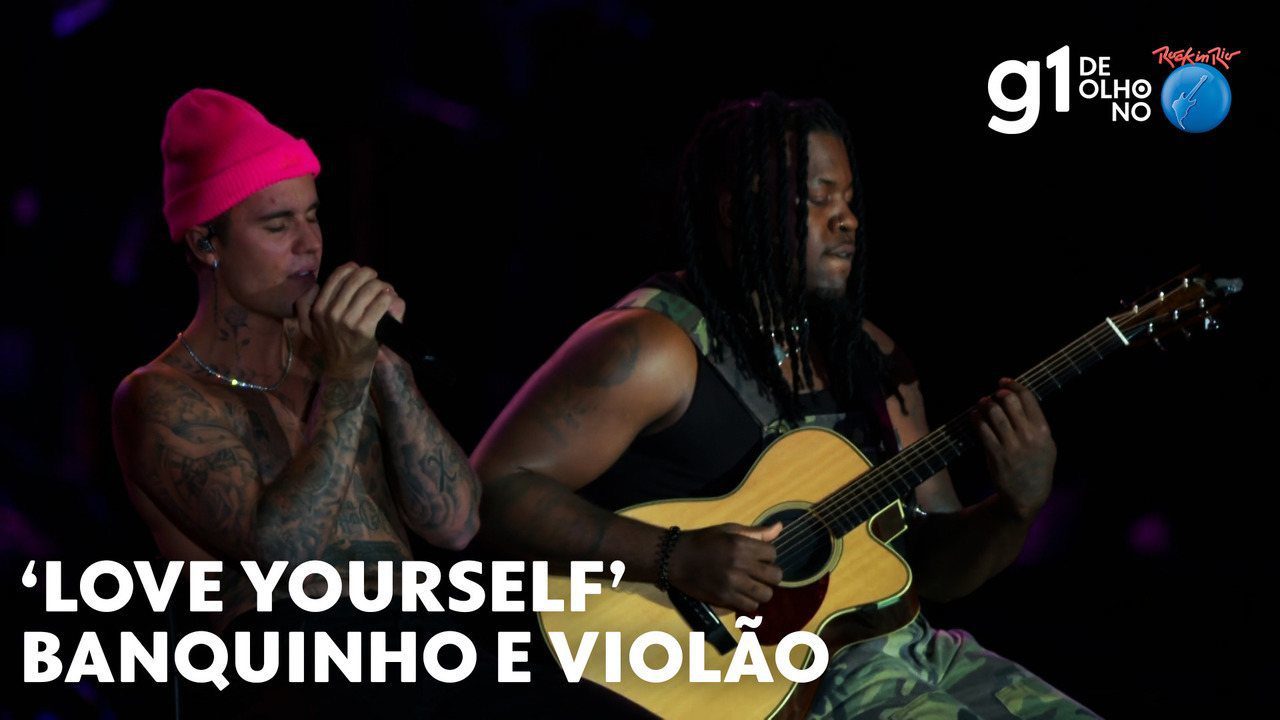 Justin Bieber sings Love Yourself at Rock in Rio 2022