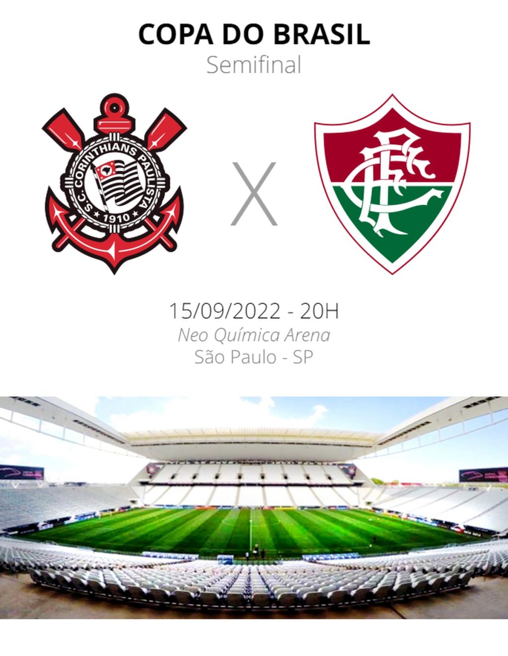 Corinthians x Fluminense: Watch Where to Watch, Line Up, Embezzlement & Judging |  Brazil Cup