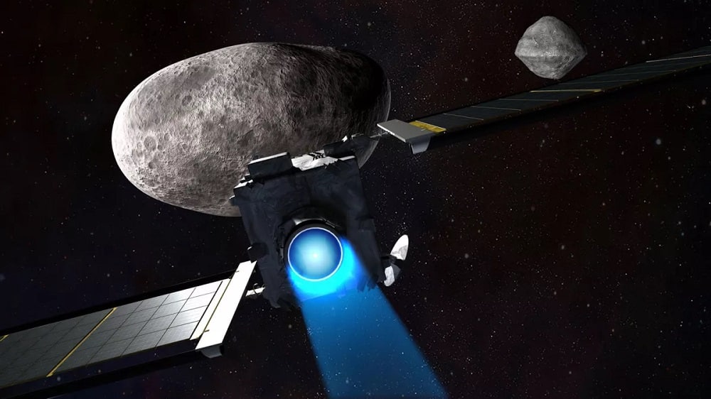 NASA spacecraft collides with an asteroid on the DART mission;  Watch the video