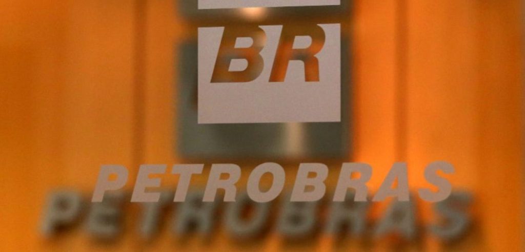 www.brasil247.com - Logo da Petrobras, em São Paulo 20/02/2018