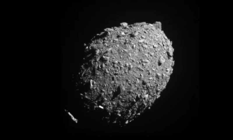 Telescope in Hawaii records DART collision with an asteroid