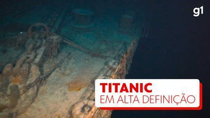 Titanic's new video shows details of the sinking ship in high definition