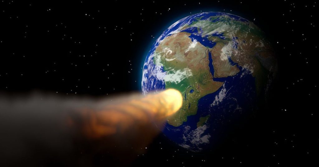 A study found that the asteroid that wiped out the dinosaurs may have caused a tsunami with waves of 4.5 kilometers