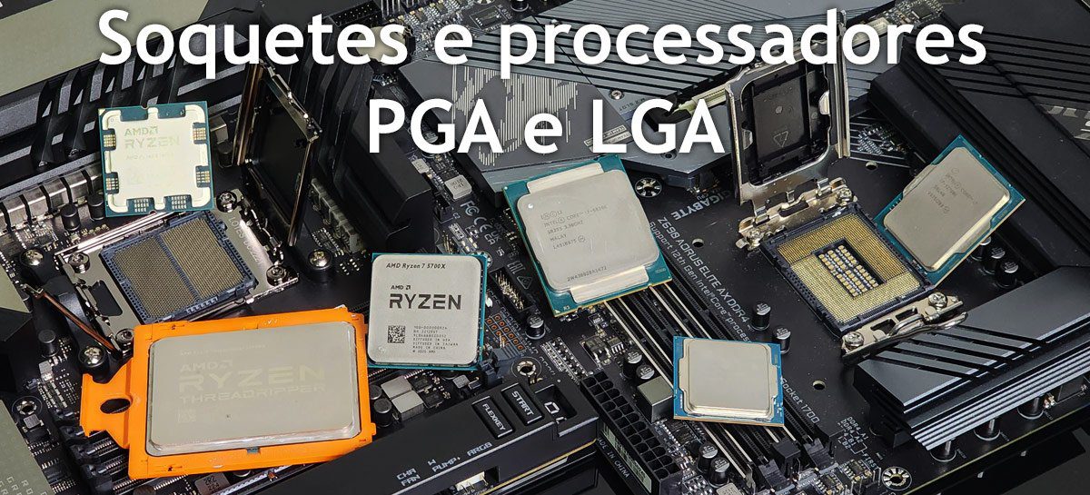 Differences between AMD, Intel LGA and PGA motherboards and socket processors