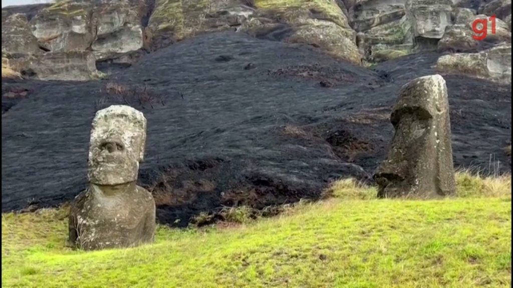 Easter Island statues suffer 'irreparable' damage in bushfires;  Video |  Globalism