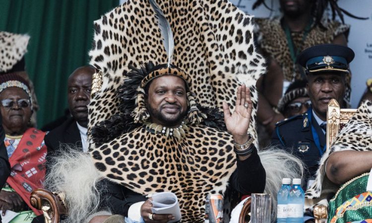 The new Zulu king of South Africa