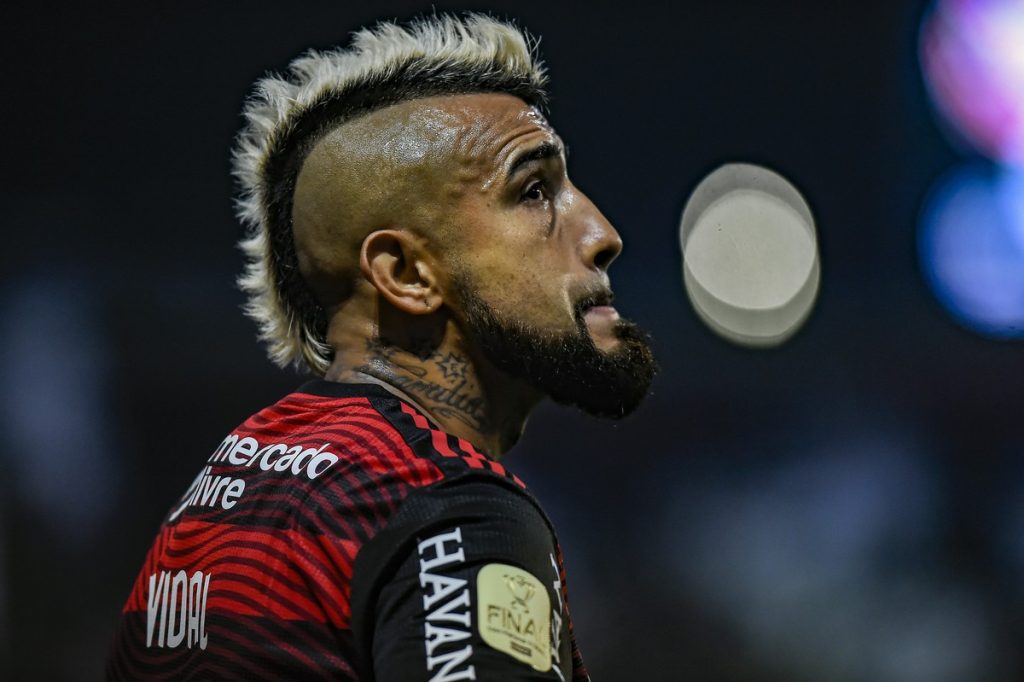 Vidal is released from Thursday's training;  In the lecture, Dorival asked Flamengo to play with the Chilean |  flamingo