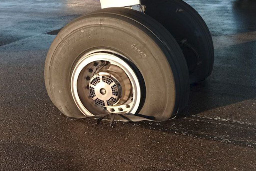 Airbus A320 lands with locked brakes and should never fly again due to lack of parts
