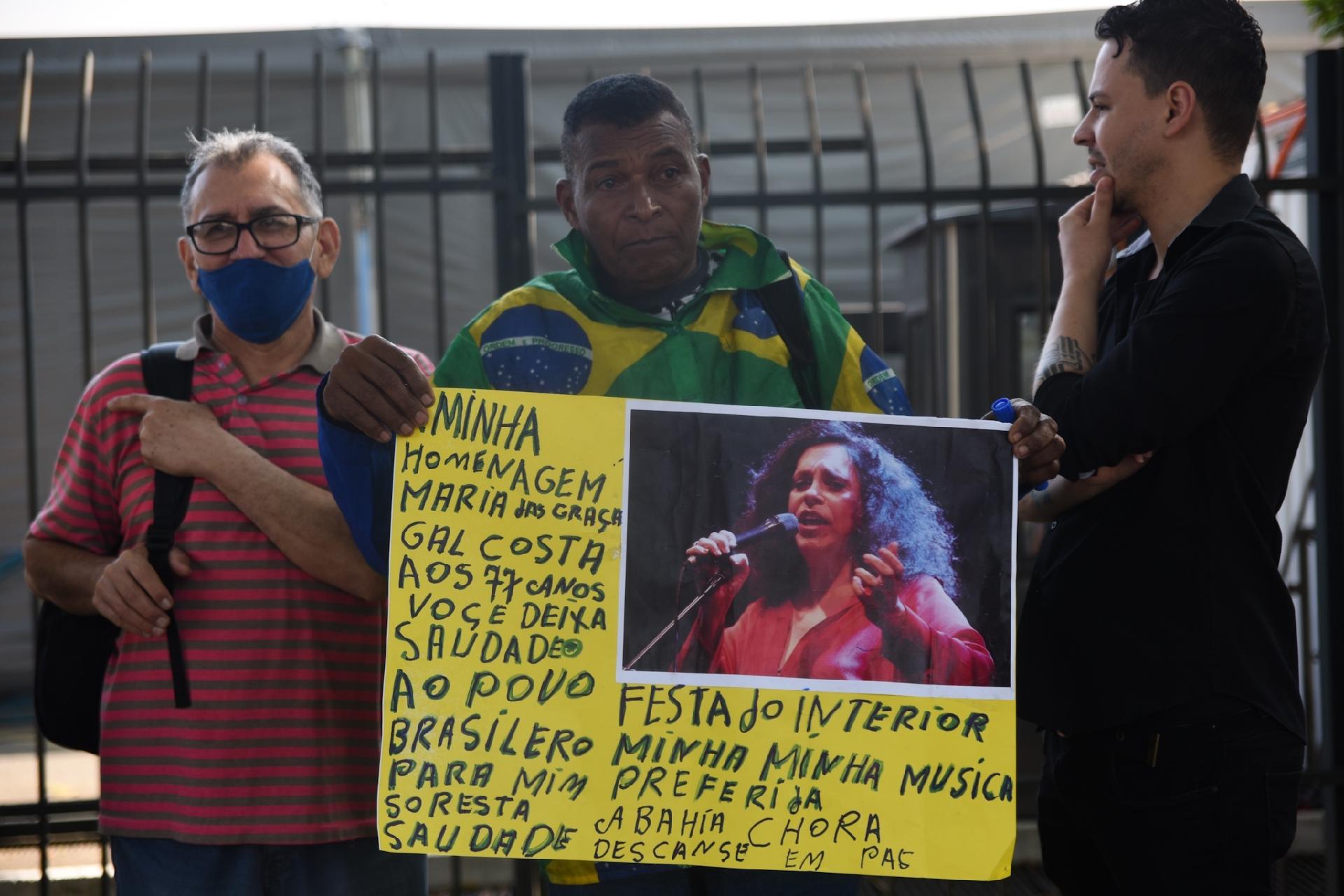 Gal Costa's body is veiled in São Paulo - Leo Franco / Agnews