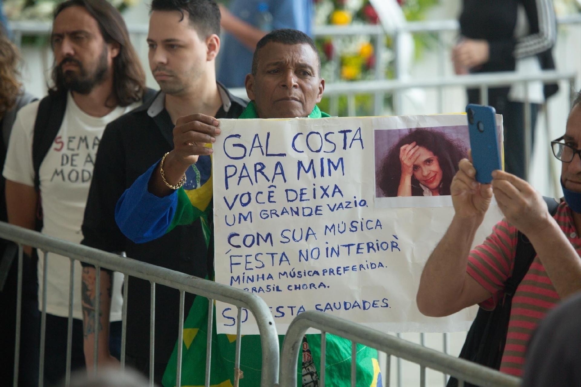 Gal Costa's body is veiled in Sao Paulo - Amauri Nin / Brazil News