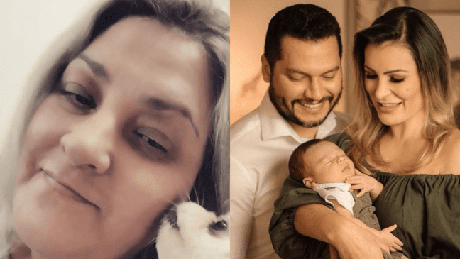 Andressa Urach's mother refutes her son-in-law's statements on social media