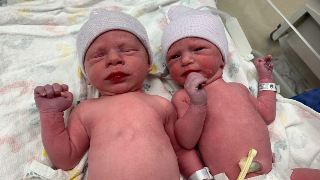 Twins born from embryos frozen 30 years ago may be a new record