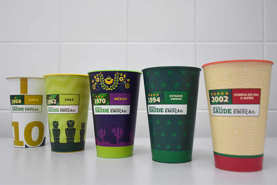 Unimed launched a campaign to exchange collectible food cups
