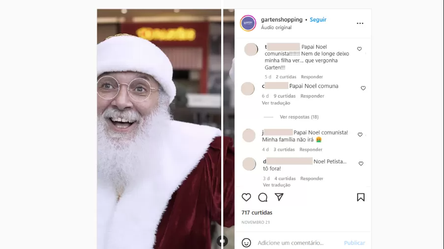 "Mail with Santa Claus" generates a wave of rejection from SC shopping customers: "communist"