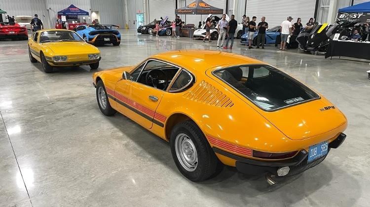 The SP2 shined at the Florida Auto Show;  A copy of Orange was already presented at the Classics event - Private Archive - Private Archive