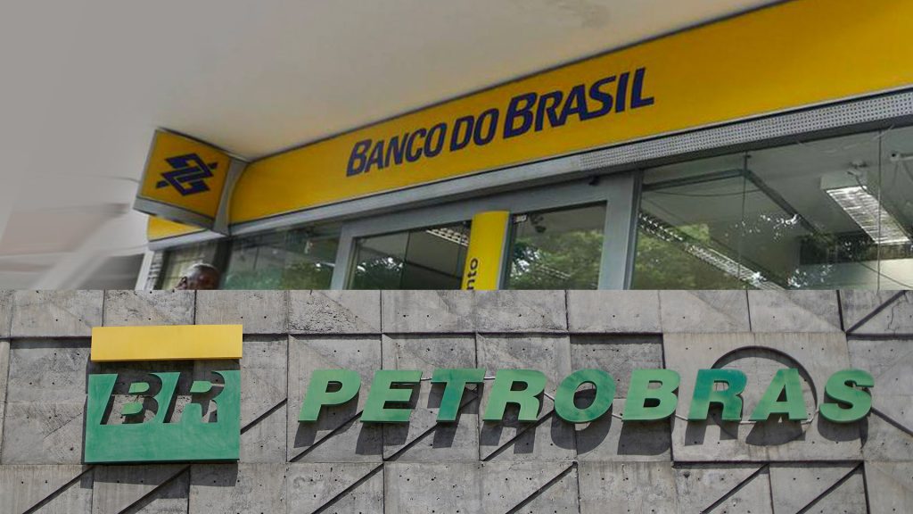 Petrobras (PETR4) and Banco do Brasil (BBAS3) closed higher on news that a change in state-owned law has lost force in the Senate